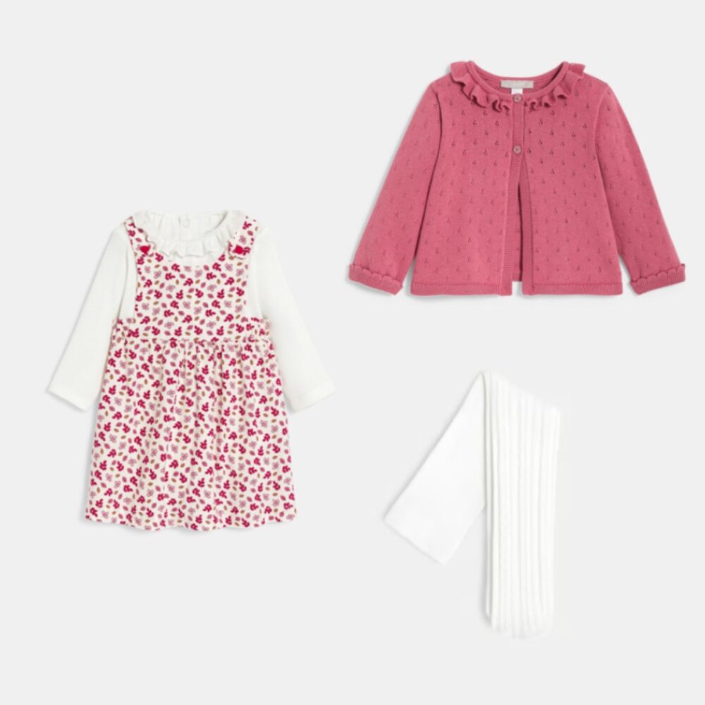 4 Pack OBAIBI Cardigan / Dress / Bodysuit / Tights NWT